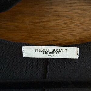 Project Social T Classic Black Tee
